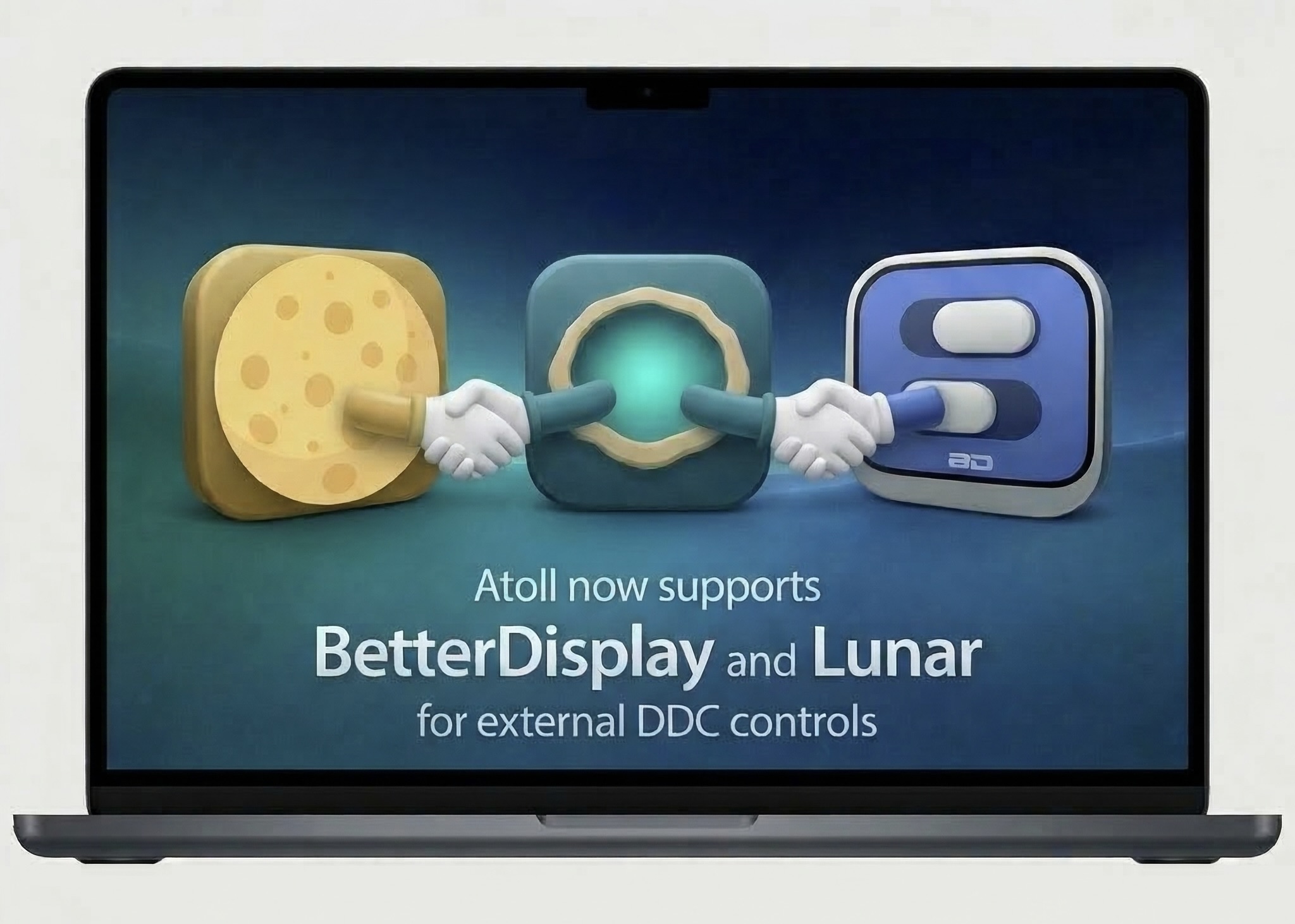 Atoll external display controls from the Seychelles release